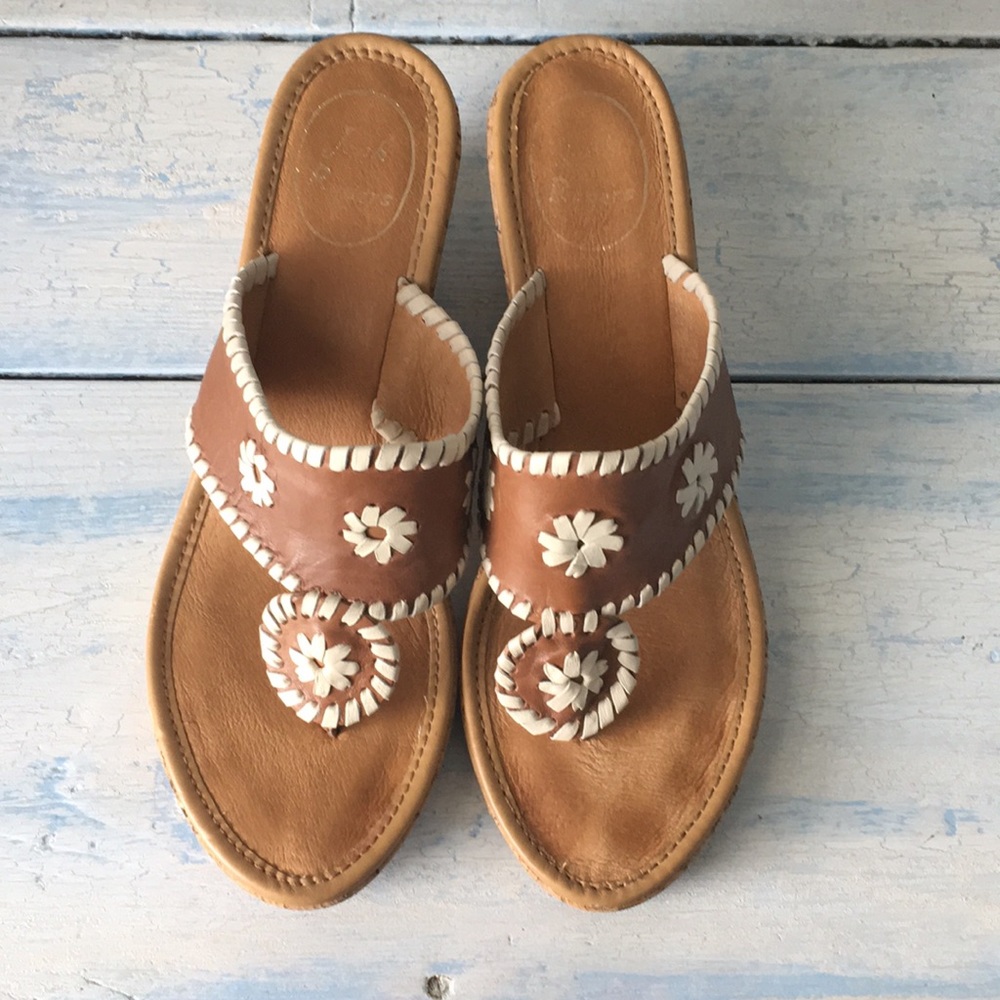 Jack Rogers Cork Wedges 9M